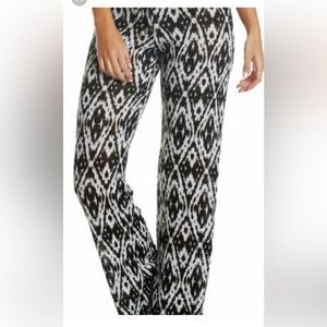 Elan Beach Black and White Pants